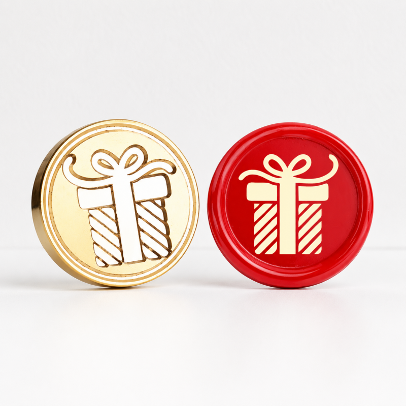 CloudNook Wax Seal Stamp Head-Christmas Blessing Envelope Sealing