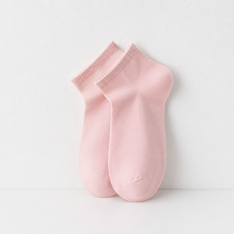 CouldNook Silky Low Cut Ankle Socks - Light Footwear Accent