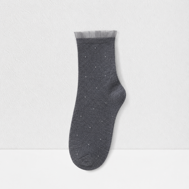 CouldNook Bow Front Mary Jane Socks - Everyday Shoe Helper