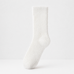 CouldNook Cozy Plush Thermal Crew Socks - Winter Home Accent