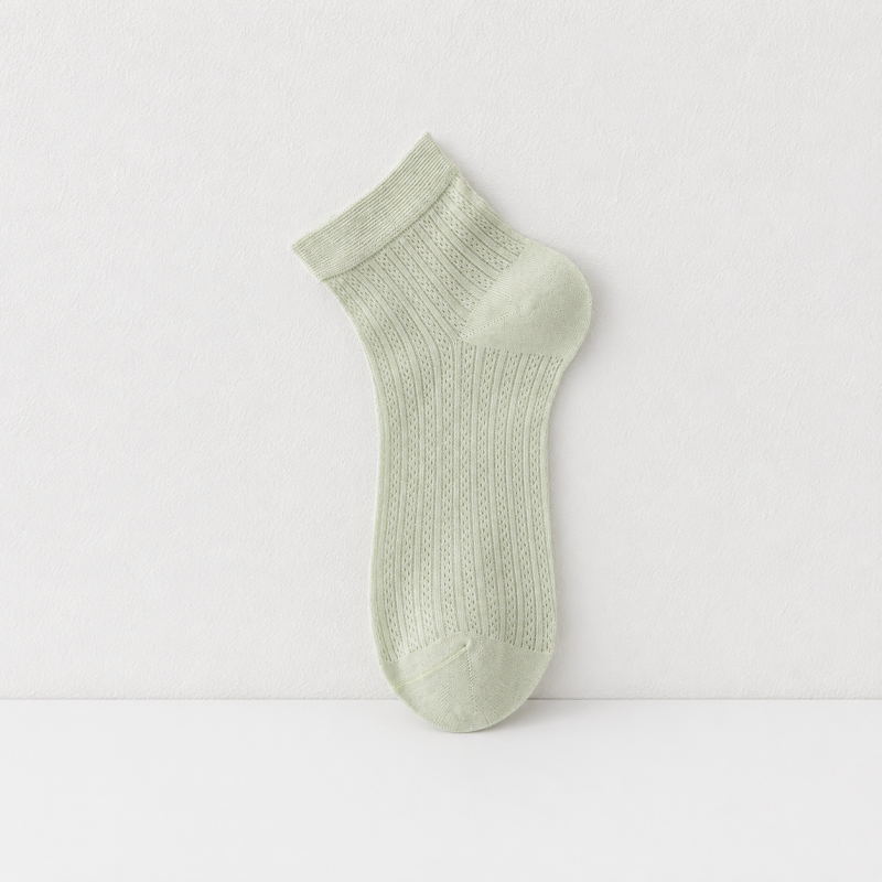 CouldNook Silk Protein Crew Socks - Soft Daily Essential