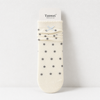 CouldNook Cozy Bow Dot Crew Socks - Soft Dress Accent