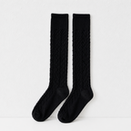 CouldNook Ribbed Knee Socks - Cozy Layering Accent
