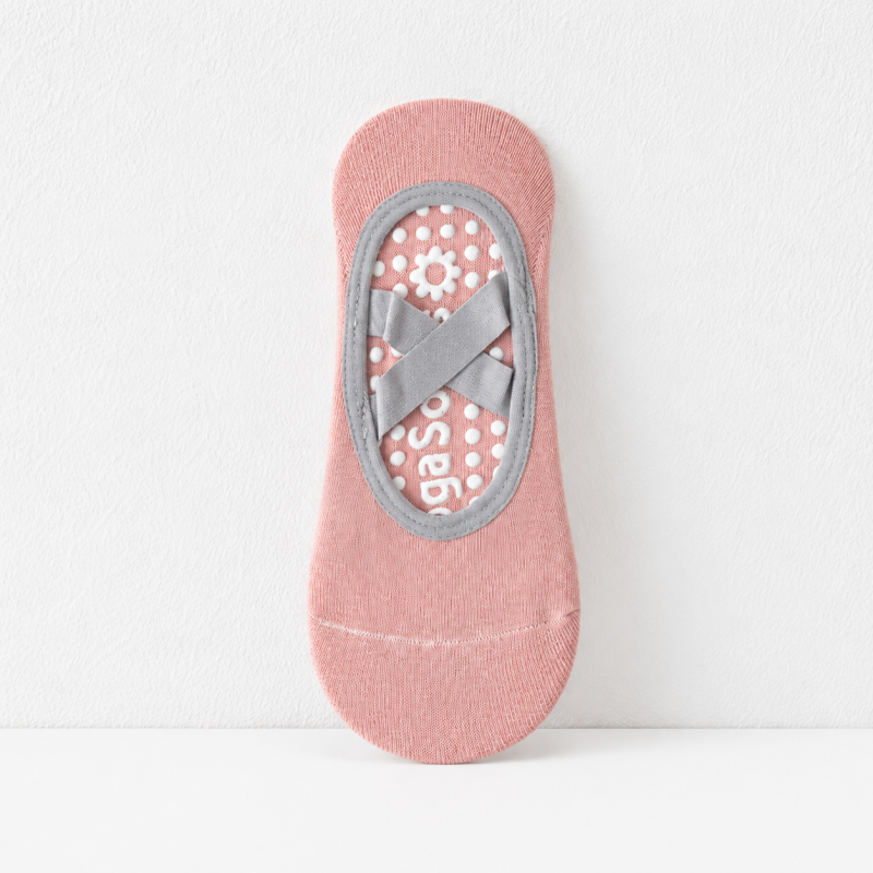 CouldNook Grip Sole Low Cut Socks - Home Movement Accent