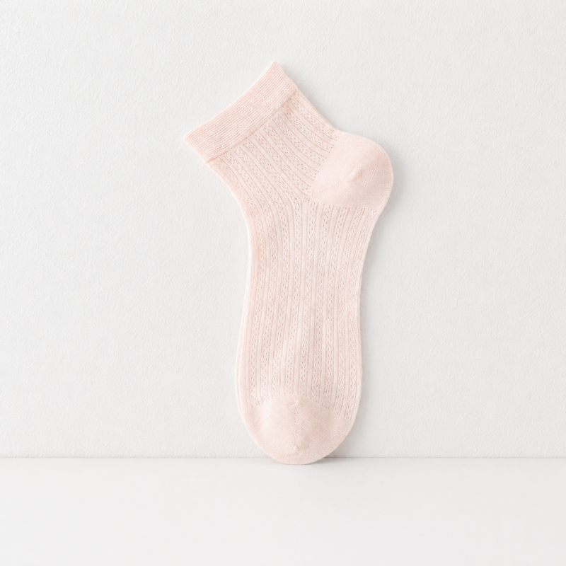 CouldNook Scallop Edge Low Cut Socks - Soft Shoe Accent