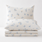 CouldNook Floral Print Pillowcase 2PCS Set - Soft Washed Bedding