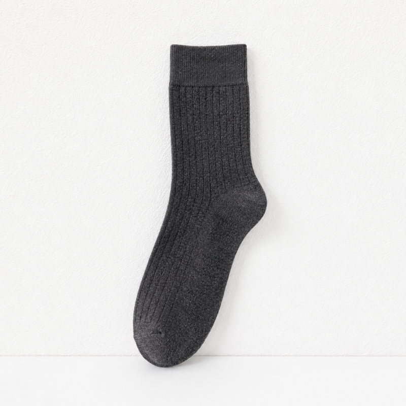 CouldNook Ribbed Bow Accent Crew Socks - Daily Wardrobe Helper
