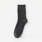CouldNook Ribbed Bow Accent Crew Socks - Daily Wardrobe Helper