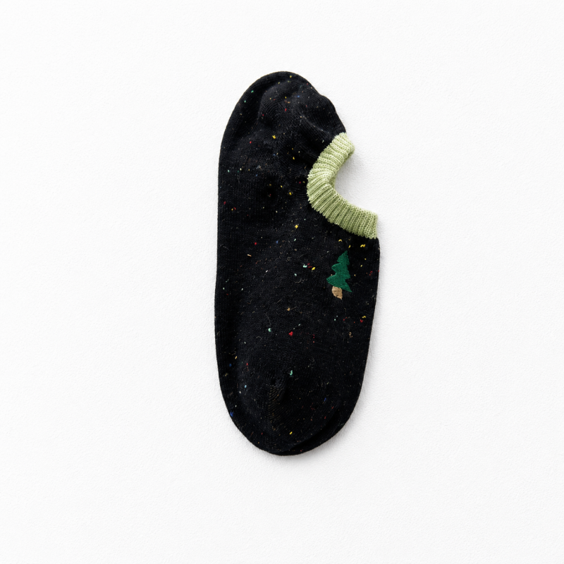 CouldNook Cozy Plush Motif Ankle Socks - Soft Drawer Accent