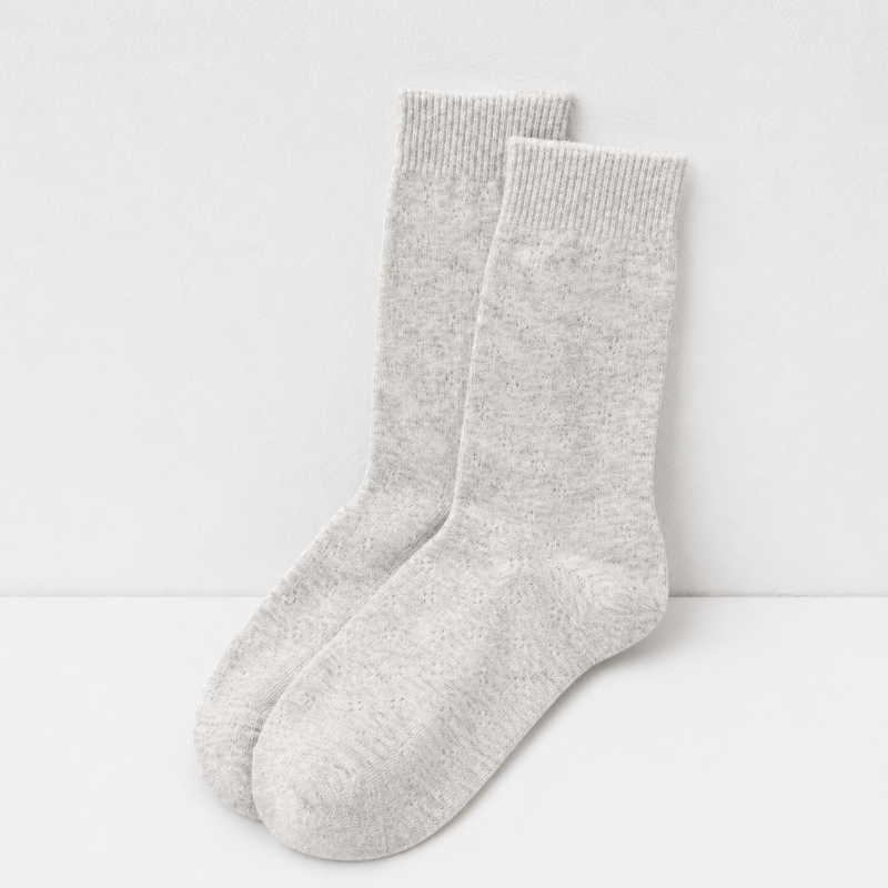 CouldNook Cozy Tiny Motif Crew Socks - Soft Shoe Accent