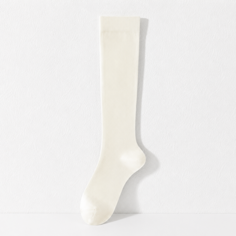 CouldNook Mulberry Silk Blend Crew Socks - Lightweight Daily Accent