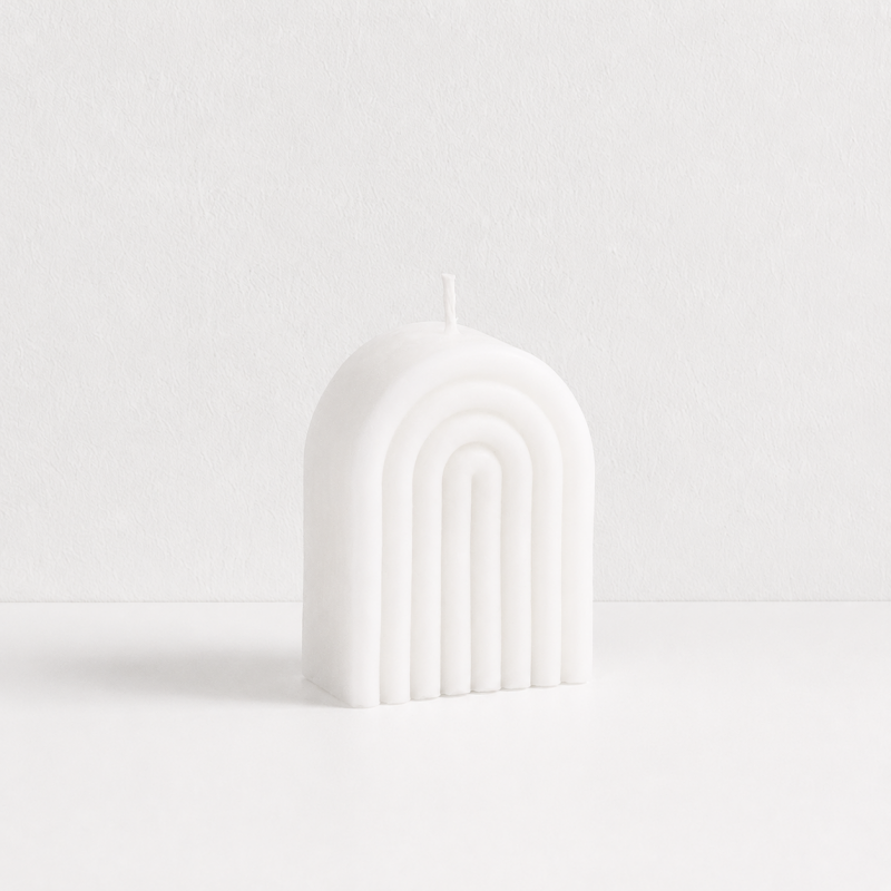 CouldNook Nordic Scented Pillar Candle - Soy Blend Traditional Decor