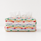 CouldNook Stripe Woven Tissue Bag - Aesthetic Fabric Storage Case