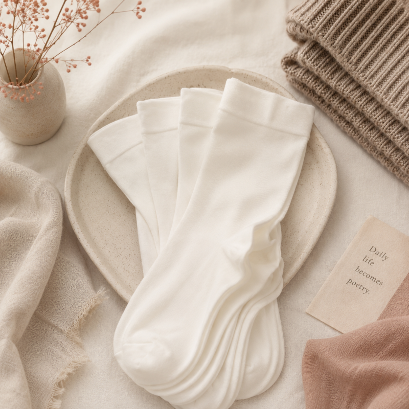 CouldNook Cozy Slouch Crew Socks - Relaxed Outfit Accent