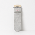 CouldNook Cozy Ruffle Bow Crew Socks - Soft Everyday Accent