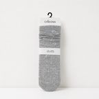 CouldNook Cozy Floral Mesh Crew Socks - Light Shoe Accent