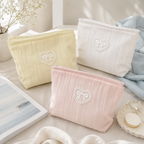CouldNook Striped Cosmetic Pouch - Everyday Organizer Bag