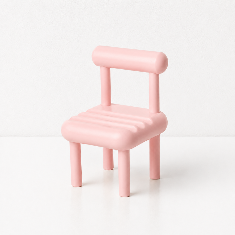 CouldNook Plain Mini Stool Phone Stand - Desk Phone Accessory