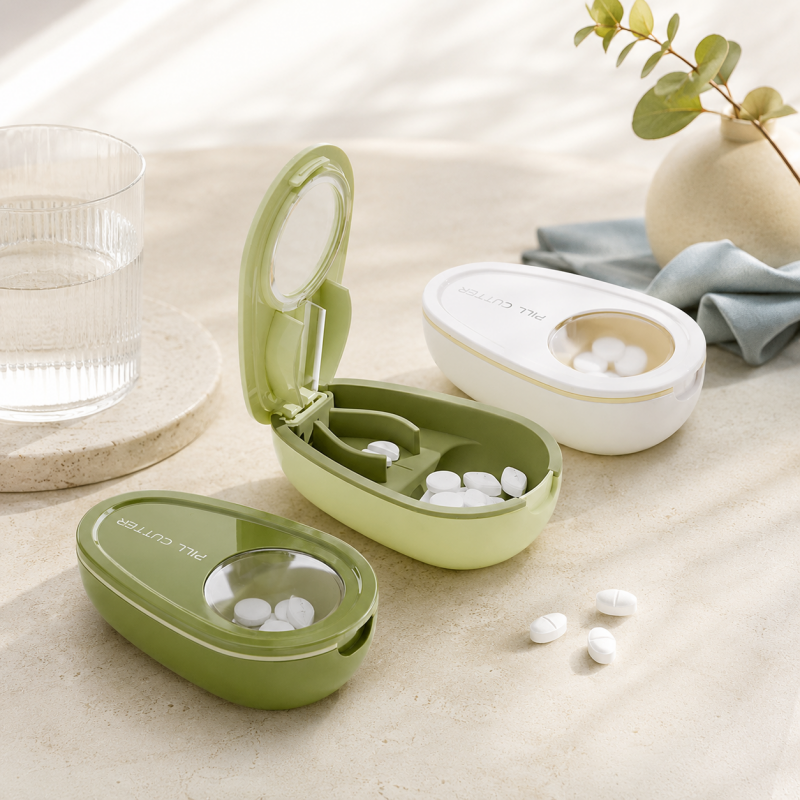 CouldNook Pill Cutter Storage Case - Pocket Organizer