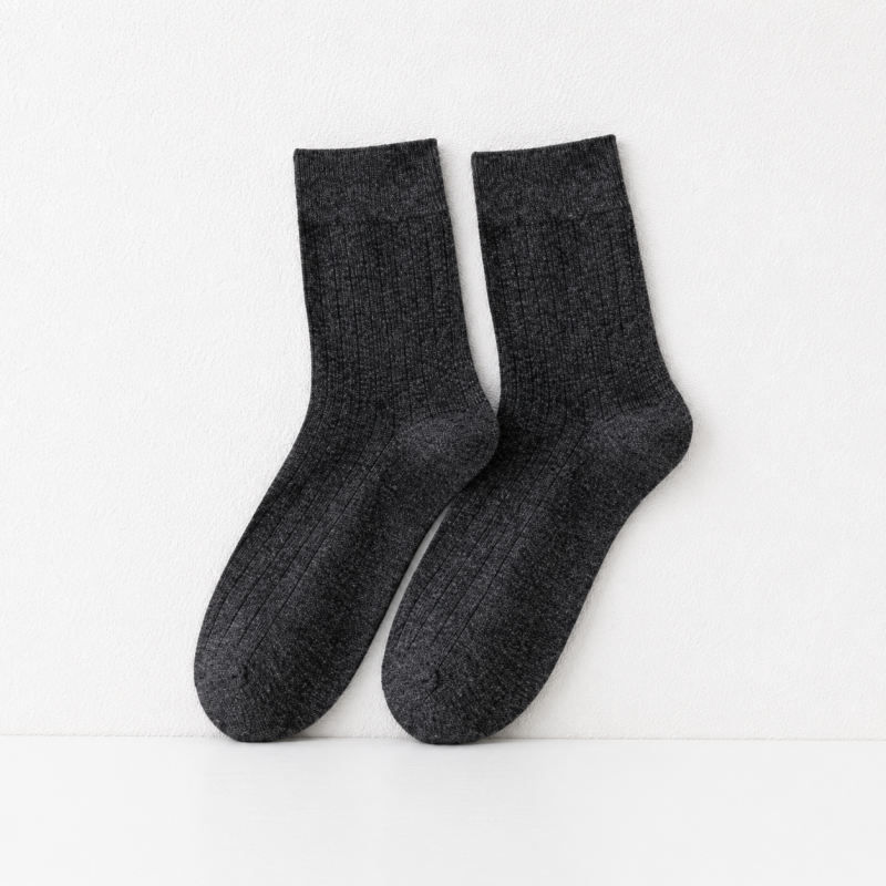 CouldNook Cozy Ribbed Crew Socks - Everyday Wardrobe Accent