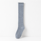 CouldNook Ribbed Boot Crew Socks - Everyday Shoe Accent