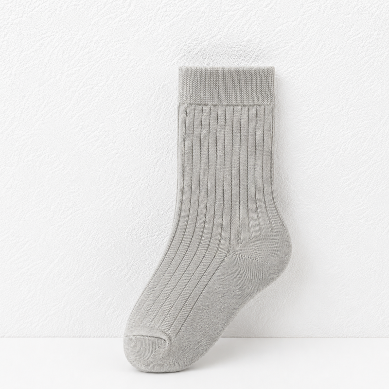 CouldNook Cozy Mesh Ribbed Crew Socks - Fresh Everyday Accent