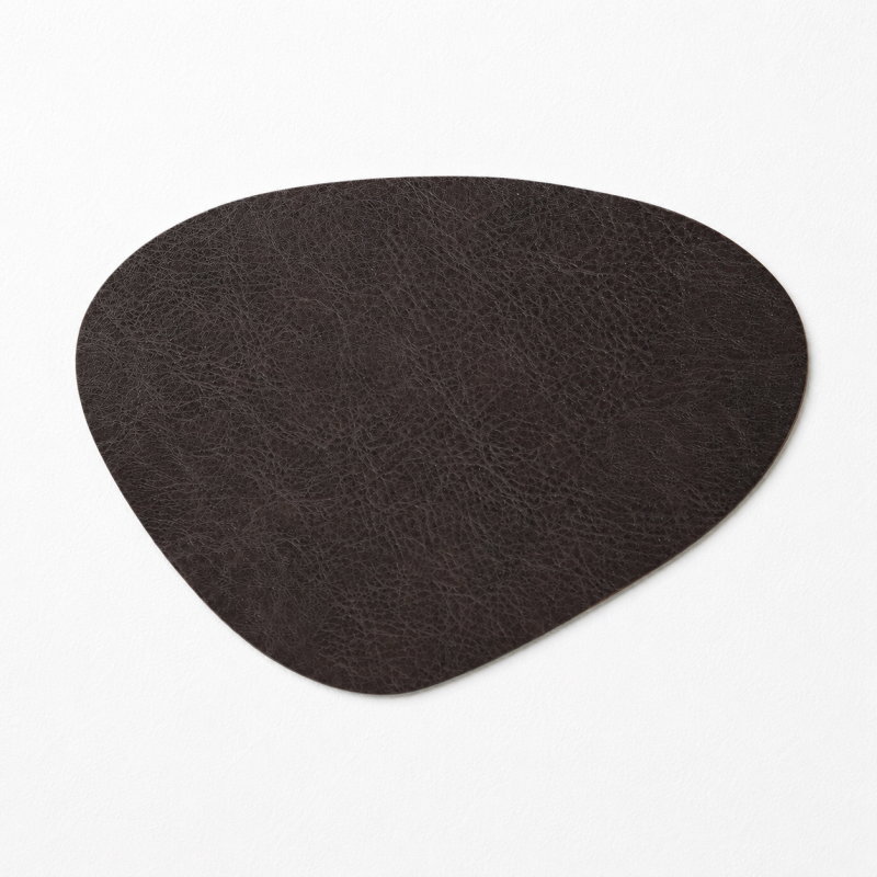 CouldNook Teardrop PU Leather Coaster - Waterproof Table Mat