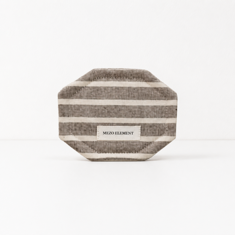 CouldNook Striped Linen Placemat - Aesthetic Fabric Table Mat