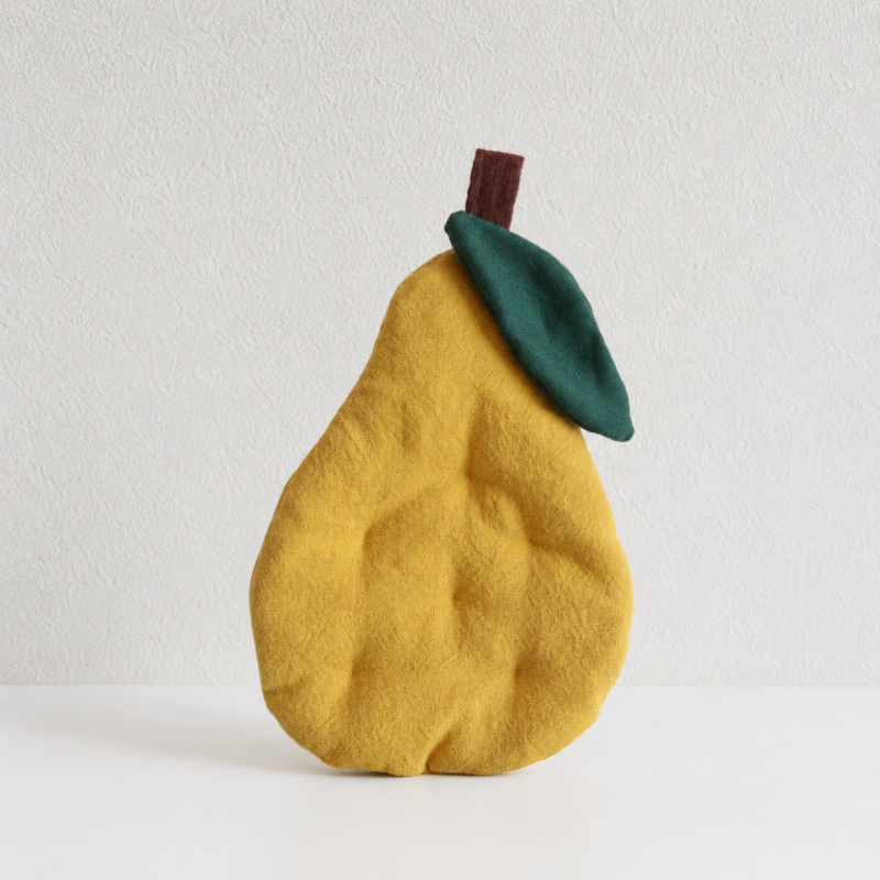 CouldNook Pear Shaped Coaster - Aesthetic Fabric Accessory Mat