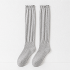 CouldNook Cozy Textured Slouch Crew Socks - Everyday Lounge Accent