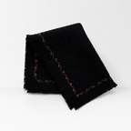 CouldNook Fringed Cotton Placemat - Aesthetic Textured Napkin