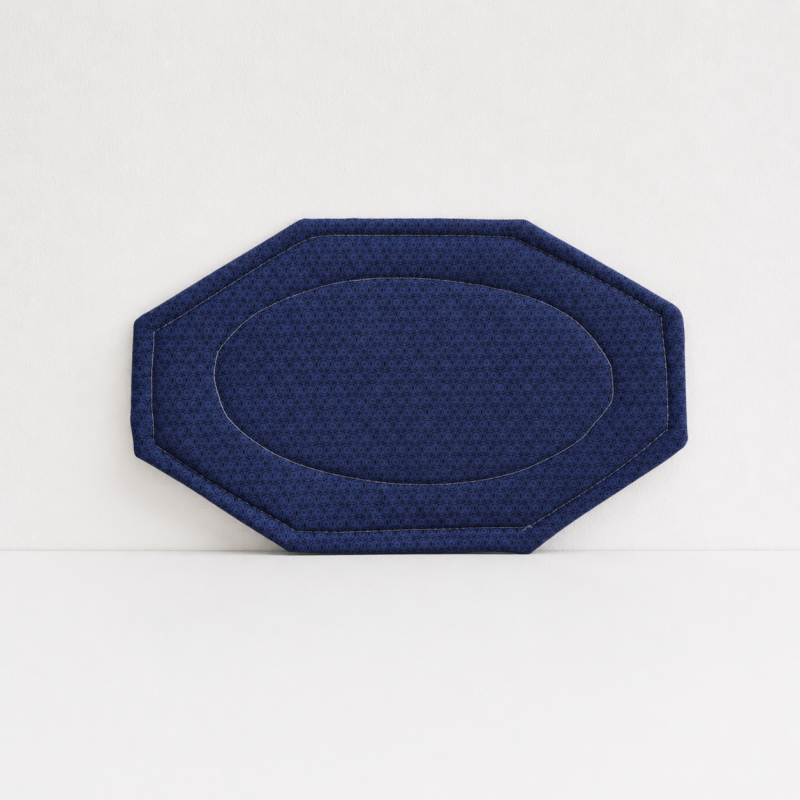 CouldNook French Retro Coaster - Aesthetic Fabric Octagonal Mat