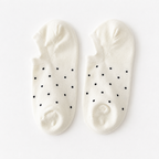 CouldNook Cozy Tiny Dot No-Show Socks - Low-Cut Drawer Accent