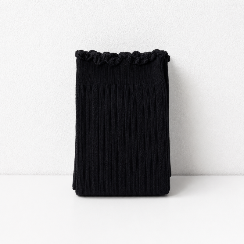 CouldNook Scallop Lace Trim Ankle Socks - Soft Shoe Accent