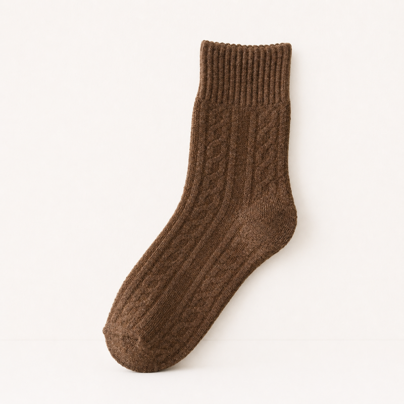 CouldNook Cozy Plush Low-Cut Socks - Winter Drawer Accent