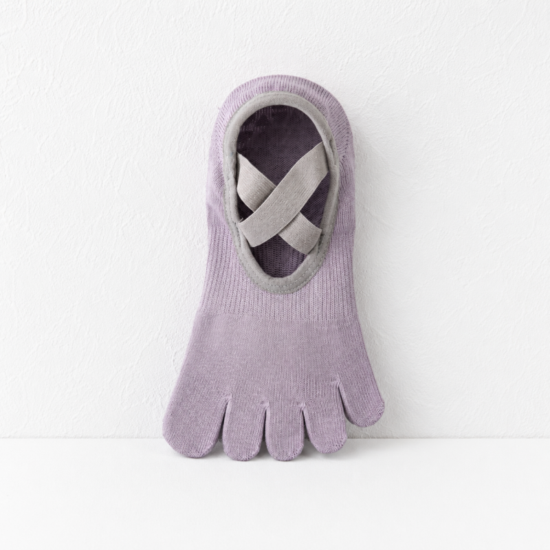 CouldNook Five Toe Grip Socks - Yoga Mat Helper