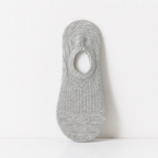 CouldNook Cozy Ribbed No-Show Liner Socks - Everyday Shoe Basic