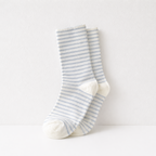 CouldNook Soft Stripe Crew Socks - Cozy Drawer Pair