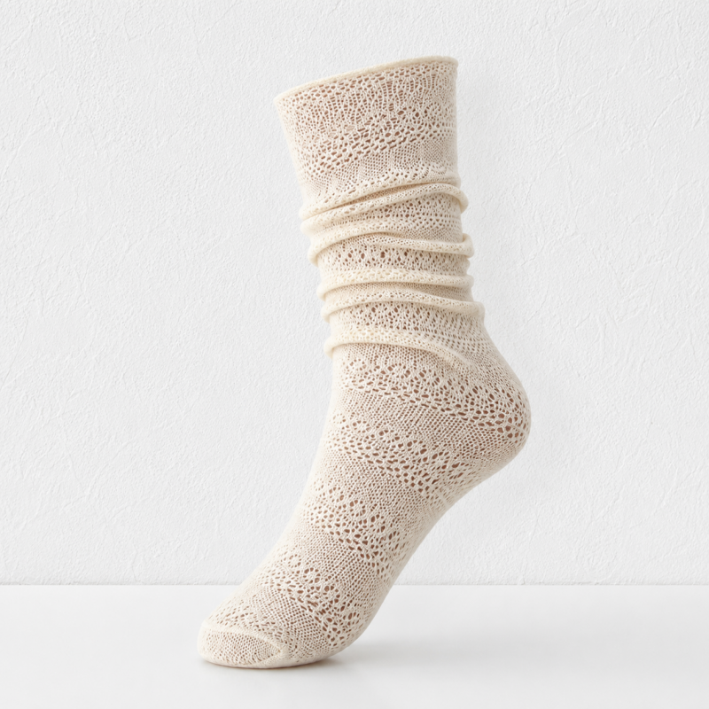 CouldNook Ribbed Mid Calf Boot Socks - Everyday Layering Accent