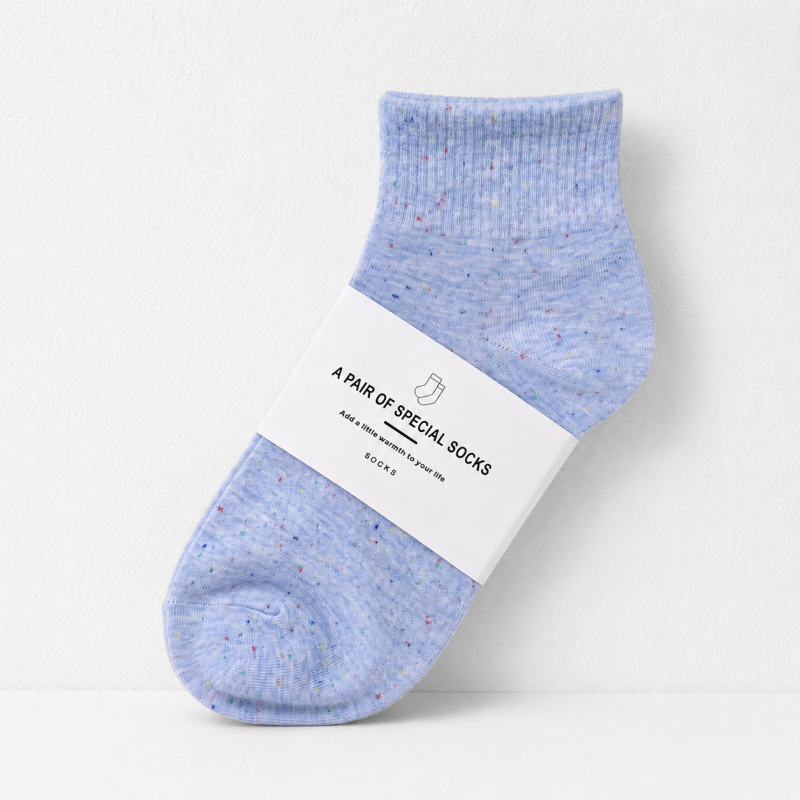 CouldNook Cozy Speckled Low-Cut Socks - Everyday Shoe Accent