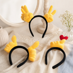 CouldNook Gesture Plush Headband - Soft Hair Accessory