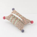 CouldNook Pom-Pom Fabric Tissue Bag - Aesthetic Textured Storage Case