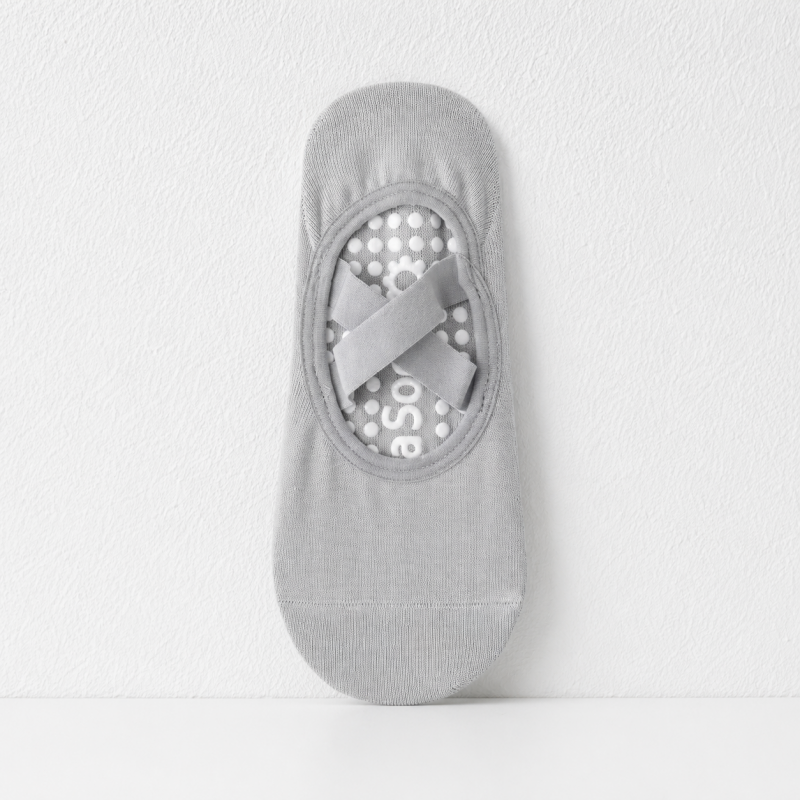 CouldNook Grip Sole Low Cut Socks - Home Movement Accent