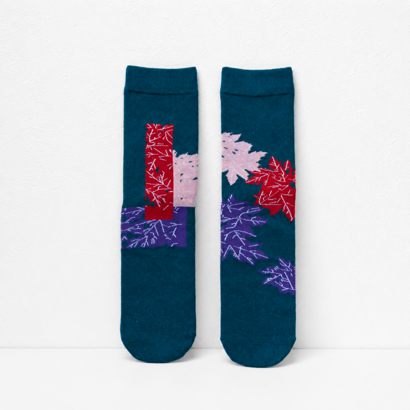 CouldNook Cozy Patterned Crew Socks - Seasonal Drawer Accent