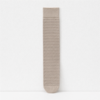 CouldNook Ribbed Neutral Crew Socks - Everyday Boot Accent