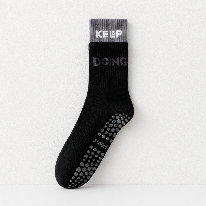 CouldNook Cozy Over-Knee Grip Socks - Soft Movement Accent