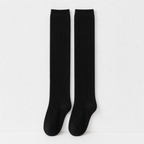 CouldNook Ribbed Over Knee Long Socks - Layered Outfit Accent