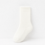 CouldNook Cozy Mesh Ribbed Crew Socks - Fresh Everyday Accent