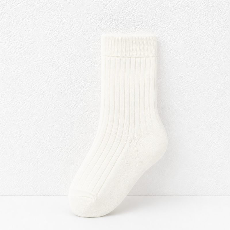 CouldNook Cozy Mesh Ribbed Crew Socks - Fresh Everyday Accent