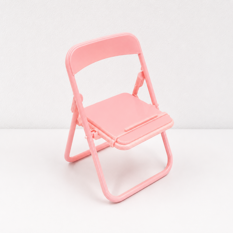 CouldNook Mini Folding Chair Phone Stand - Desk Phone Accessory